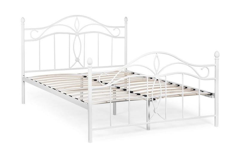 Antlia Dubbelsäng 160 200 cm Vit - Vit - Möbler - Sovrum - Sängar - Ramsäng