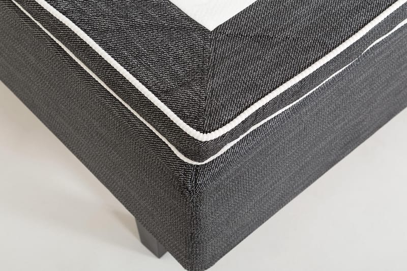 BASIC Komplett Sängpaket Ramsäng 120 Medelfast Polyeter Grå - Möbler - Sovrum - Sängar - Enkelsängar