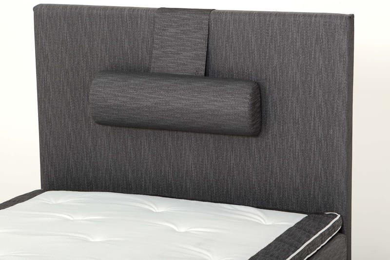 BASIC Komplett Sängpaket Ramsäng 120 Medelfast Polyeter Grå - Möbler - Sovrum - Sängar - Enkelsängar