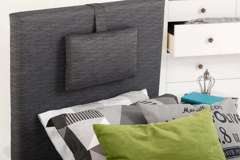 BASIC Ramsäng 80x200 cm Grå/Vit - Möbler - Sovrum - Sängar - Enkelsängar