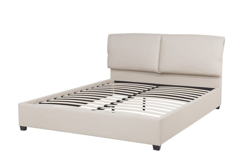 Belfort Dubbelsäng 160|200 cm - Beige - Möbler - Sovrum - Sängram & sängstomme