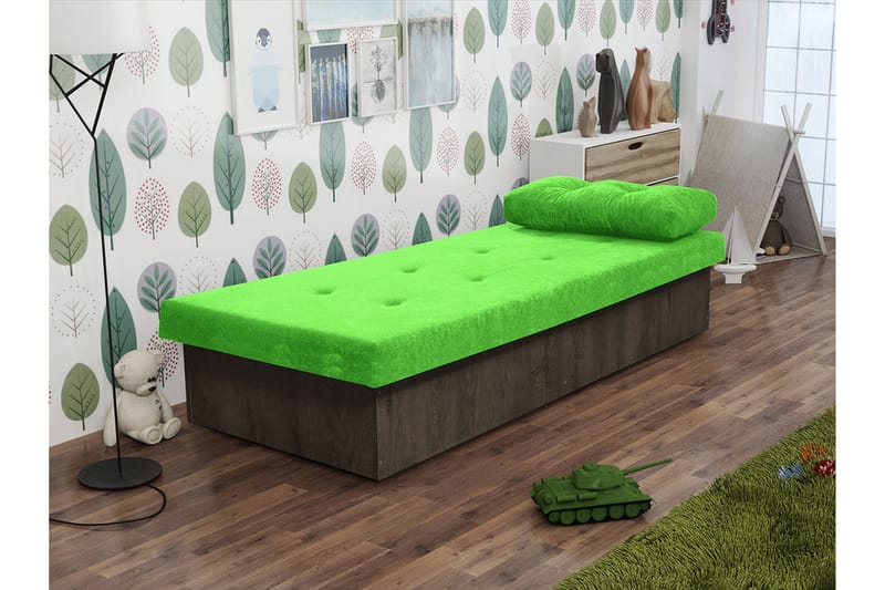 Berta Ramsäng 190x80x38 cm - Mörkt trä - Förvaring - Förvaringsmöbler - Byrå