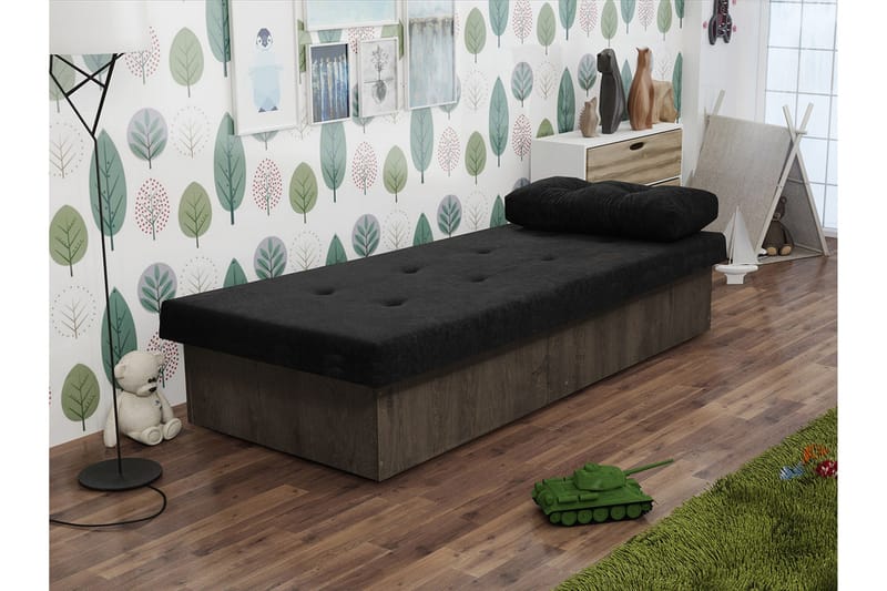 Berta Ramsäng 190x80x38 cm - Mörkt trä - Möbler - Sovrum - Sängar - Ramsäng