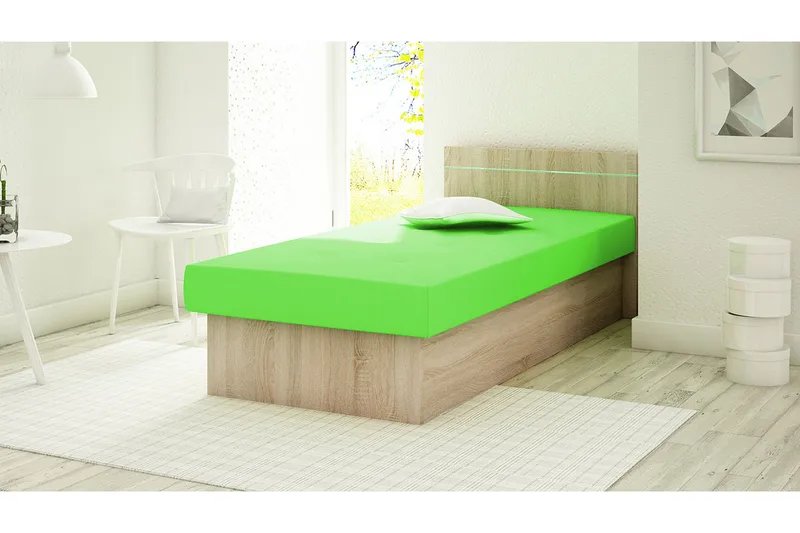 Berta Ramsäng 192x80x68 cm - Ek - Möbler - Sovrum - Sängram & sängstomme