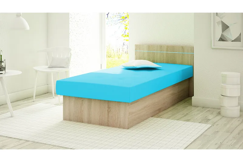 Berta Ramsäng 192x80x68 cm - Ek - Möbler - Sovrum - Sängram & sängstomme