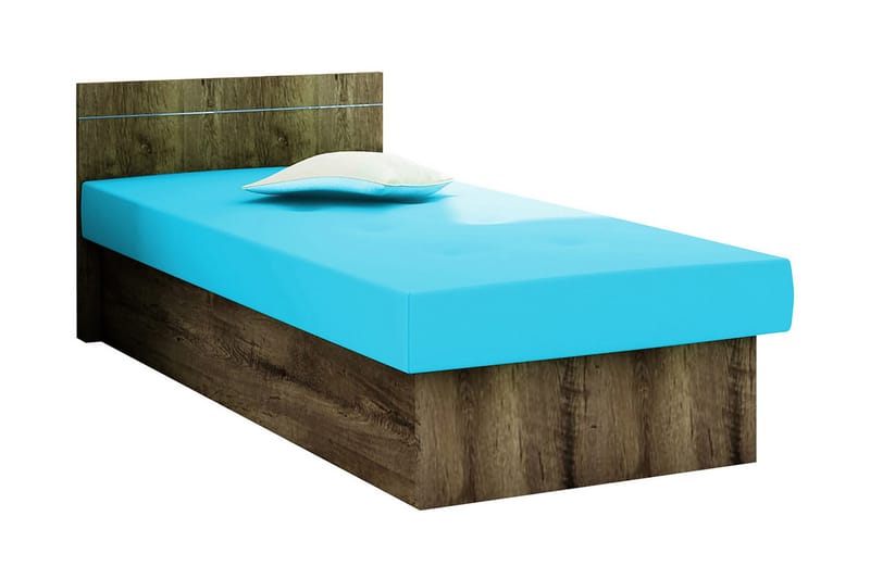 Berta Ramsäng 192x80x68 cm, Mörkt trä