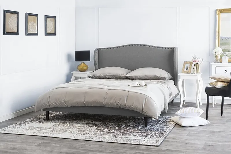 Colmar Sängram 140x200 cm - Grå - Möbler - Sovrum - Sängar - Ramsäng