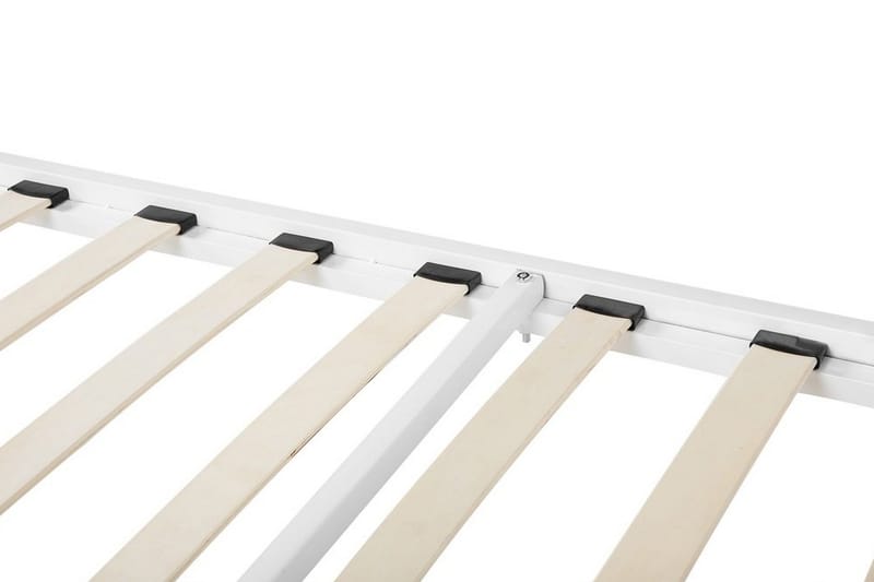 Cusset Dubbelsäng 180|200 cm - Vit - Möbler - Sovrum - Sängar - Ramsäng