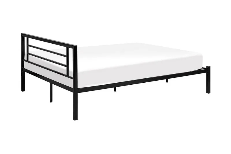 Cusset Sängram 160x200 cm - Svart - Möbler - Sovrum - Sängar - Ramsäng