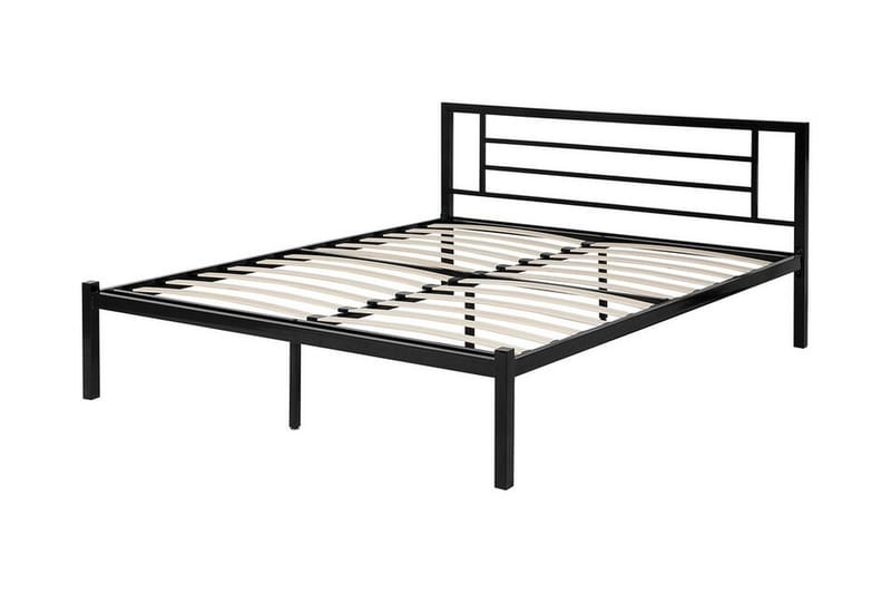 Cusset Sängram 160x200 cm - Svart - Möbler - Sovrum - Sängar - Ramsäng