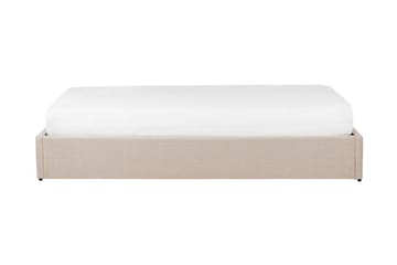 Dinan Dubbelsäng 90  200 cm Beige - Beige - Möbler - Sovrum - Sängram & sängstomme