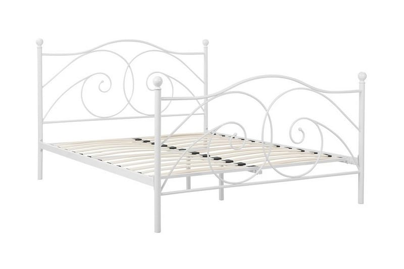 Dinard Dubbelsäng 160|200 cm - Vit - Möbler - Sovrum - Sängar - Ramsäng