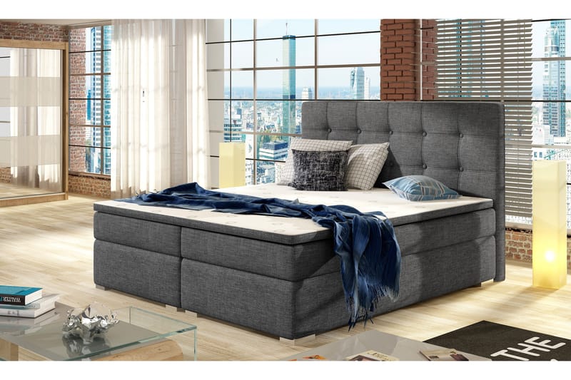 Esteiro Ramsäng 160x200 cm, Grå