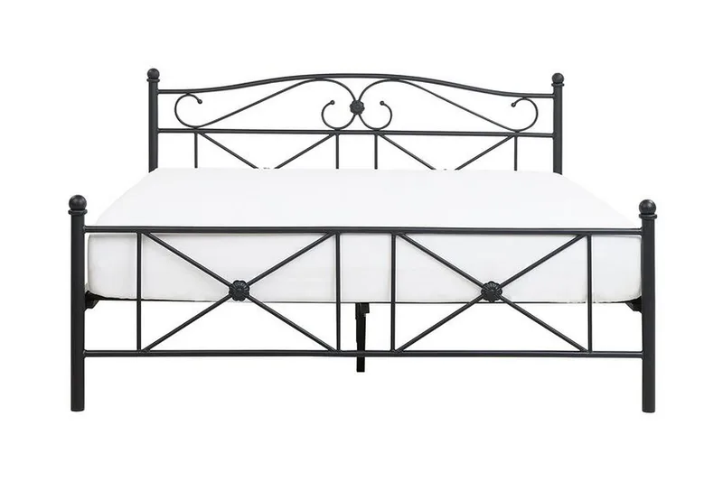 Finnicka Dubbelsäng 140x200 cm - Svart - Möbler - Sovrum - Sängar - Ramsäng