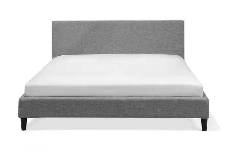 Fitou Dubbelsäng 160 200 cm, Grå