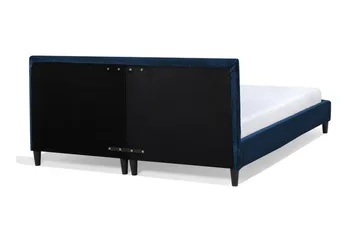Fitou Dubbelsäng 160200 cm - Blå - Möbler - Sovrum - Sängram & sängstomme