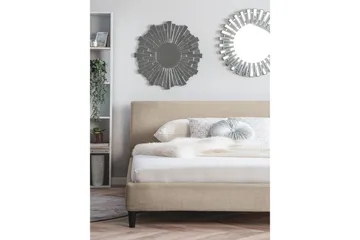 Fitou Sängram 160x200 cm - Beige - Möbler - Sovrum - Sängram & sängstomme