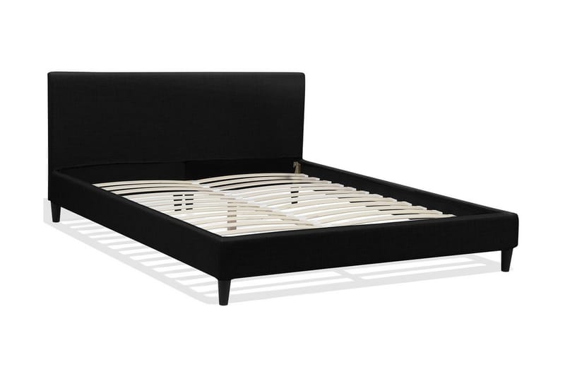 Fitou Sängram 160x200 cm - Svart - Möbler - Sovrum - Sängar - Ramsäng