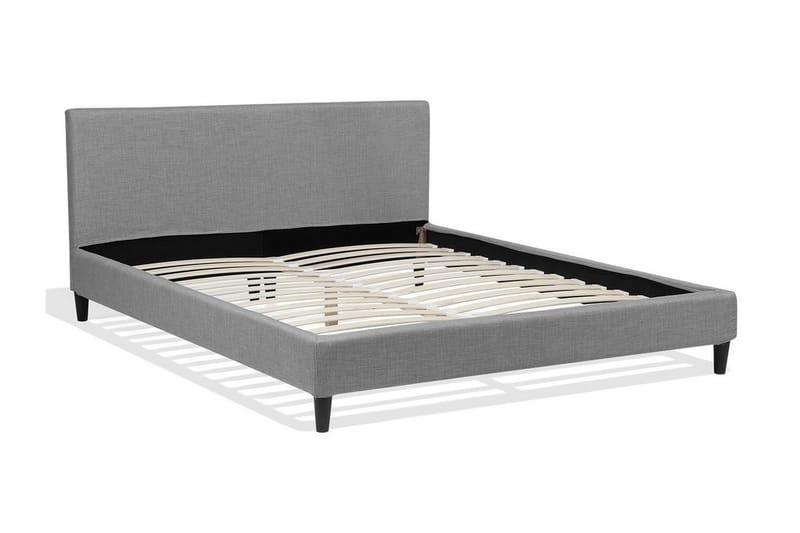 Fitou Sängram 180x200 cm - Grå - Möbler - Sovrum - Sängram & sängstomme