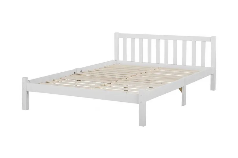 Florac Sängram 140x200 cm - Vit - Möbler - Sovrum - Sängar - Ramsäng