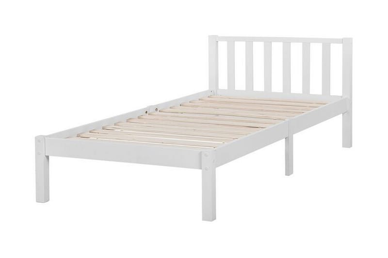 Florac Sängram 90x200 cm - Vit - Möbler - Sovrum - Sängram & sängstomme