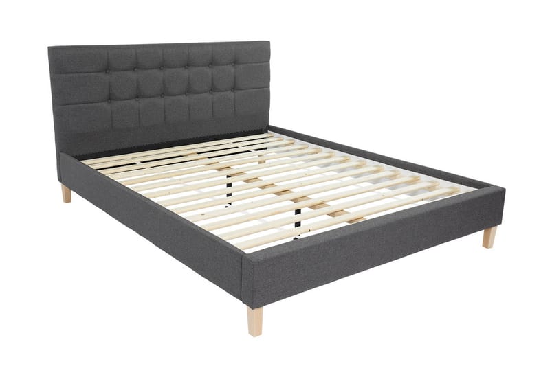 GALLARDO Ramsäng 215x146x106 cm - Mörkblå - Möbler - Sovrum - Sängar - Ramsäng