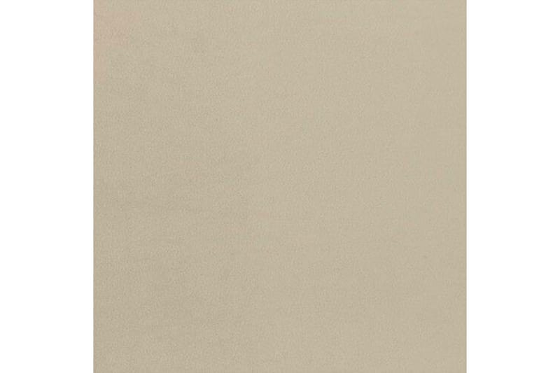 Gortin Komplett Sängpaket – Ramsäng 80x200 cm i Sammet med Sänggavel + Bäddmadrass - Beige - Möbler - Sovrum - Sängar - Komplett Sängpaket
