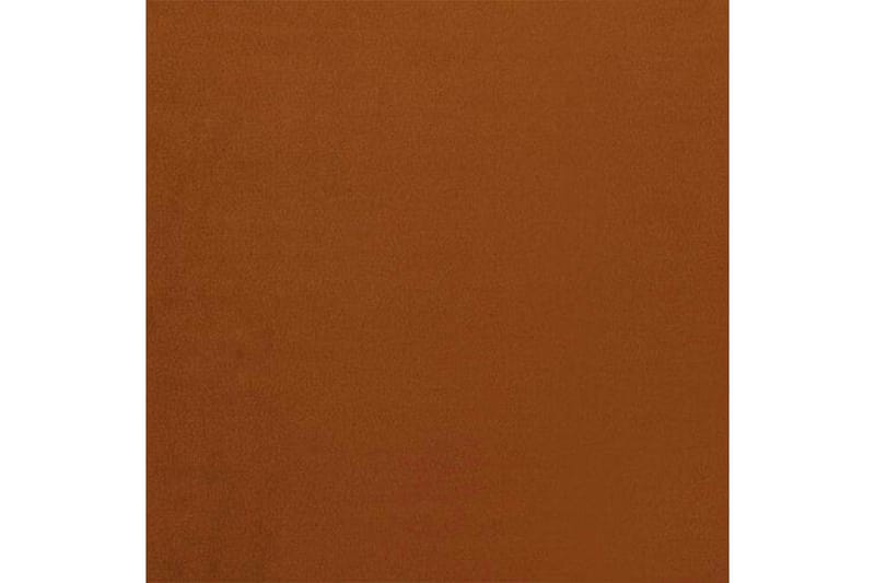 Gortin Komplett Sängpaket – Ramsäng 90x200 cm i Sammet med Sänggavel + Bäddmadrass - Orange - Möbler - Sovrum - Sängar - Komplett Sängpaket