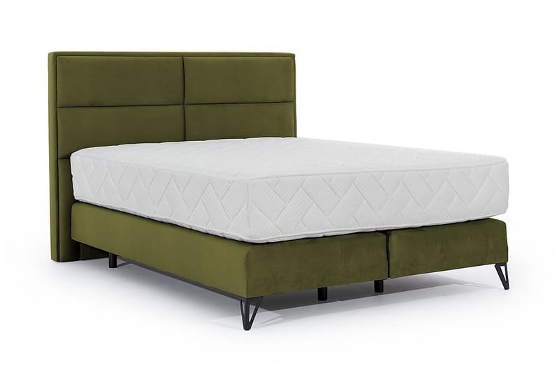Hayao Sängpaket Ramsäng 160x200 cm Olivgrön - Komplett Sängpaket - Ramsäng