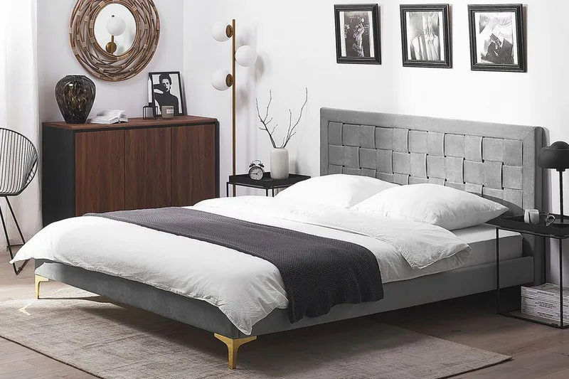 Holabo Sängram 140x200 cm - Grå - Möbler - Sovrum - Sängar - Ramsäng