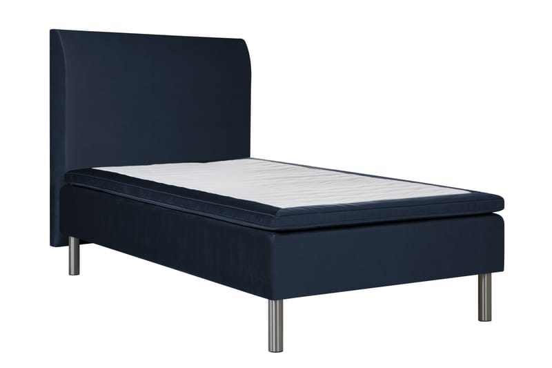 JOLLY PLUSS Sängpaket Ramsäng 120x200 cm Mörkblå - Mörkblå - Möbler - Sovrum - Sängar - Enkelsängar