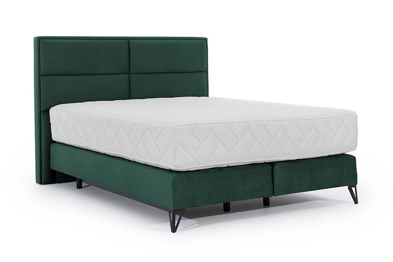 Kasyap Sängpaket Ramsäng 160x200 cm - Grön - Möbler - Sovrum - Sängar - Ramsäng