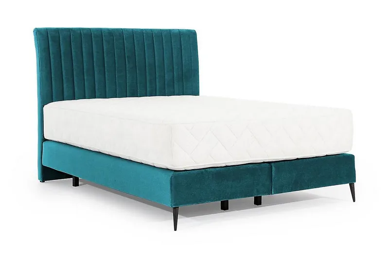 Katsuo Sängpaket Ramsäng 160x200 cm - Blå - Möbler - Sovrum - Sängar - Ramsäng