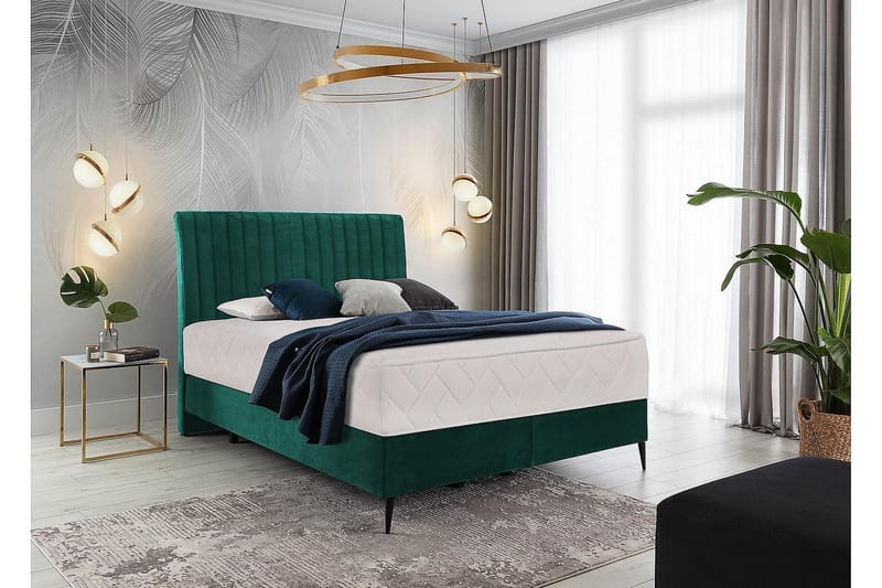 Katsuo Sängpaket Ramsäng 160x200 cm - Turkos - Möbler - Sovrum - Sängar - Ramsäng