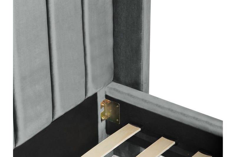 Krukö Dubbelsäng 160x200 cm - Grå - Möbler - Sovrum - Sängar - Ramsäng