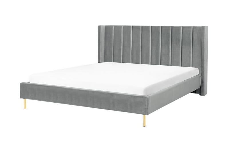 Krukö Dubbelsäng 160x200 cm - Grå - Möbler - Sovrum - Sängar - Ramsäng