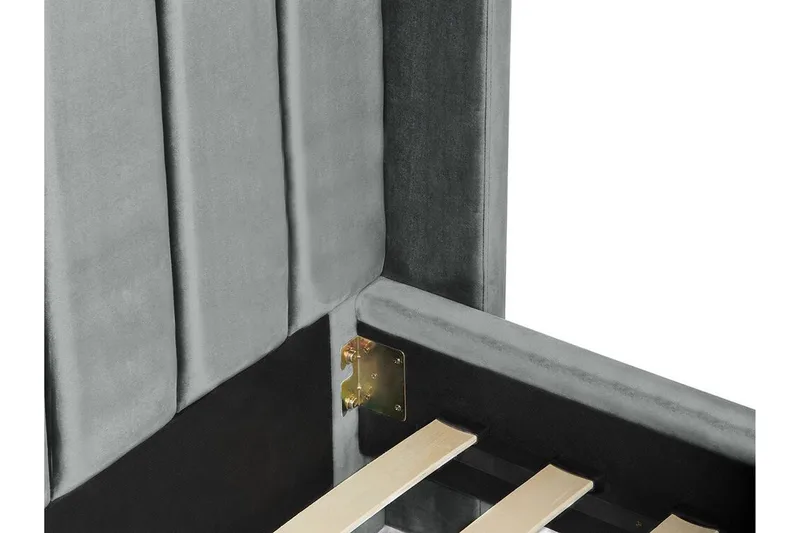 Krukö Dubbelsäng 180x200 cm - Grå - Möbler - Sovrum - Sängar - Ramsäng