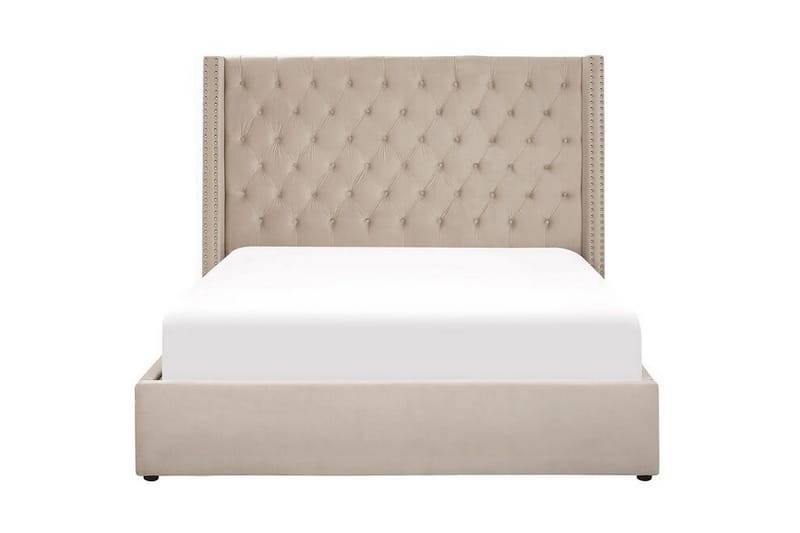 KVARNEN Dubbelsäng 160x200 cm Beige - Möbler - Sovrum - Sängar - Ramsäng