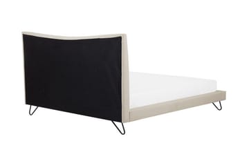 Lannion Dubbelsäng 180200 cm Beige - Beige - Möbler - Sovrum - Sängram & sängstomme