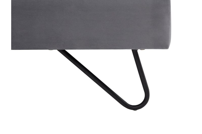 Lannion Sängram 160x200 cm - Grå - Möbler - Sovrum - Sängar - Ramsäng