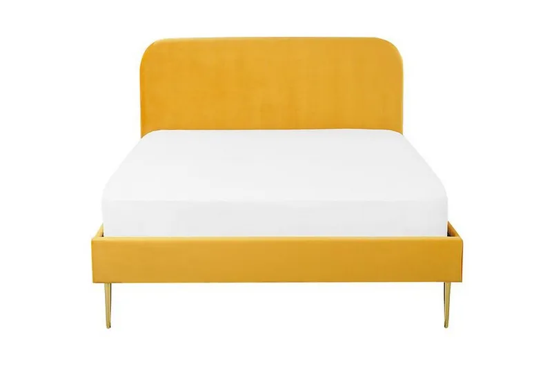 Larochelle Dubbelsäng 140x200 cm - Gul - Möbler - Sovrum - Sängar - Ramsäng