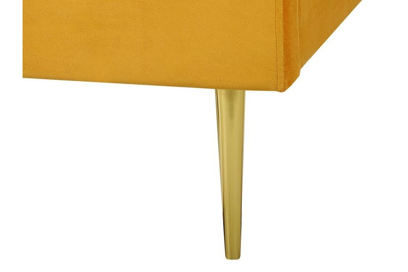 Larochelle Dubbelsäng 140x200 cm - Gul - Möbler - Sovrum - Sängar - Ramsäng