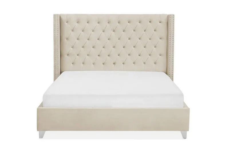 Lubbon Dubbelsäng 180 200 cm - Beige - Möbler - Sovrum - Sängar - Ramsäng