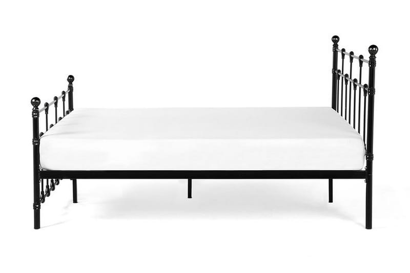 Lyn Dubbelsäng 160 200 cm Svart - Svart - Möbler - Sovrum - Sängar - Ramsäng