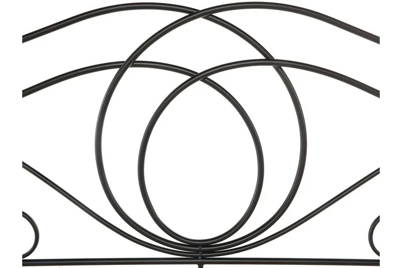 Lyra Dubbelsäng 160200 cm - Svart - Möbler - Sovrum - Sängar - Ramsäng