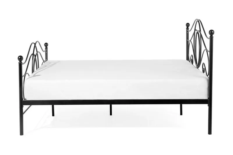 Lyra Dubbelsäng 160200 cm - Svart - Möbler - Sovrum - Sängar - Ramsäng