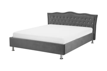 Metz Dubbelsäng 140 200 cm - Grå - Möbler - Sovrum - Sängram & sängstomme