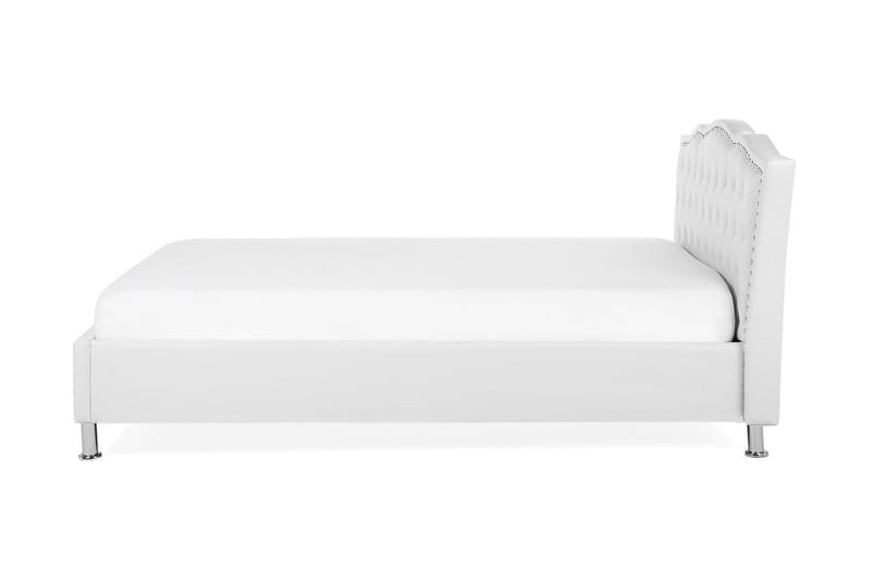 Metz Dubbelsäng 140 200 cm - Vit - Möbler - Sovrum - Sängar - Ramsäng