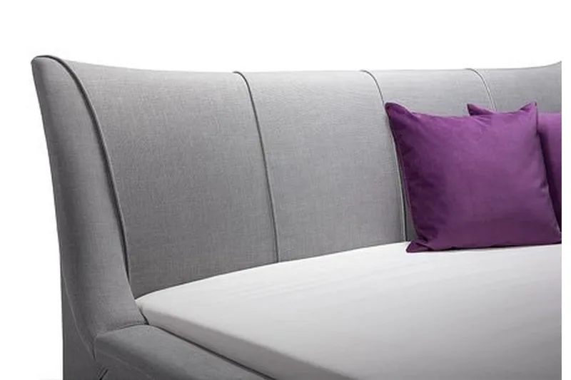 Nantes Dubbelsäng 160|200 cm - Grå - Möbler - Sovrum - Sängar - Ramsäng