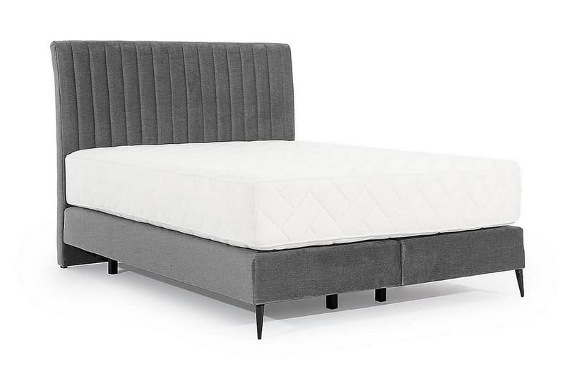 Narala Sängpaket Ramsäng 140x200 cm Grå - Möbler - Sovrum - Sängar - Ramsäng